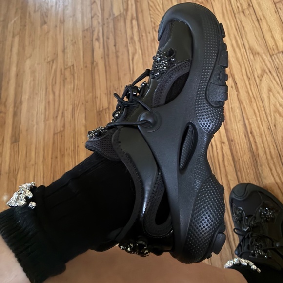 SIMONE ROCHA x Crocs Trailbreak 2 sneakers BLACK SIZE US 9 - Picture 2 of 6